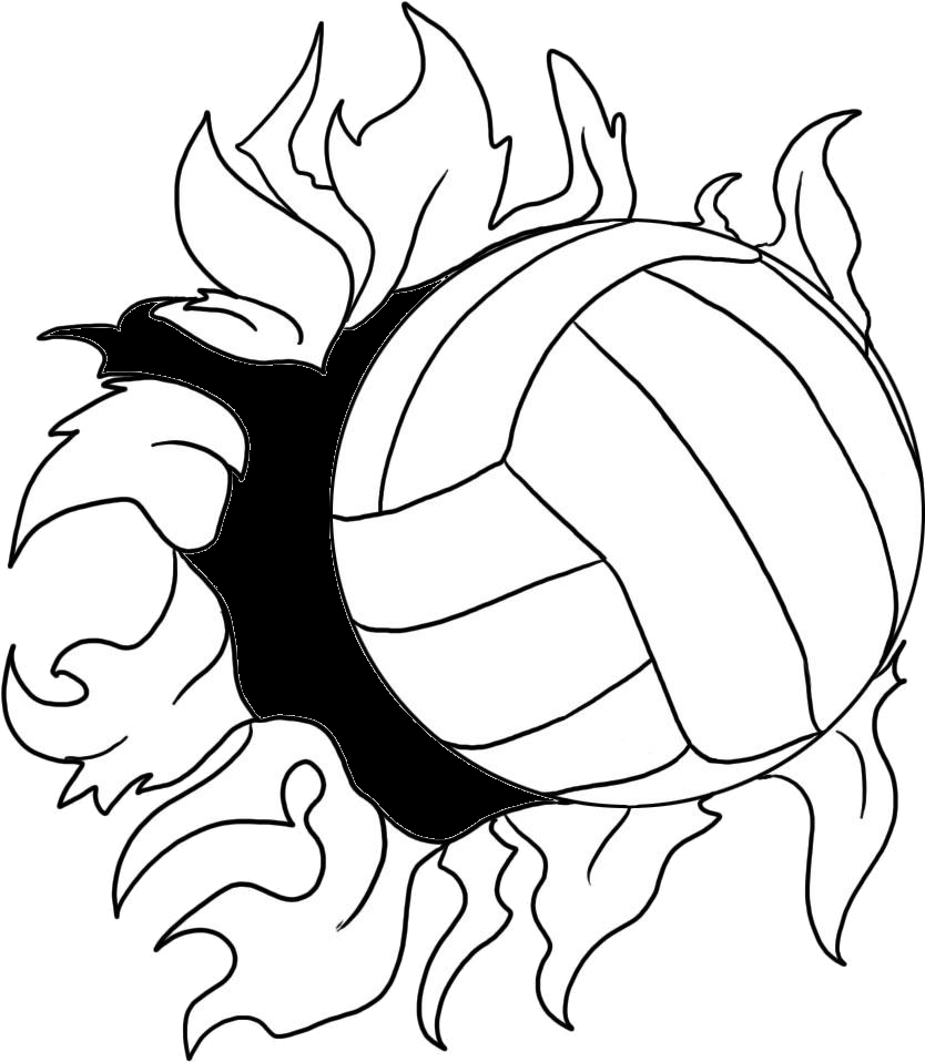 Flaming Volleyball Clipart   Clipart Panda   Free Clipart Images