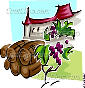 Food And Dining Winery Vector Clip Art