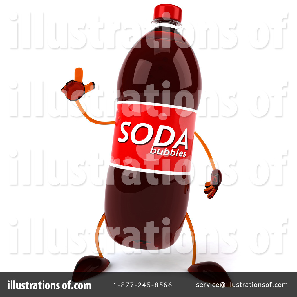 Royalty Free  Rf  Soda Bottle Clipart Illustration By Julos   Stock