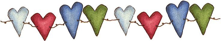 String Of Hearts   Clipart   Pinterest