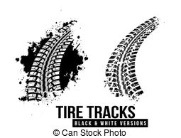 Tire Track Background   Tire Track Vector Background In   
