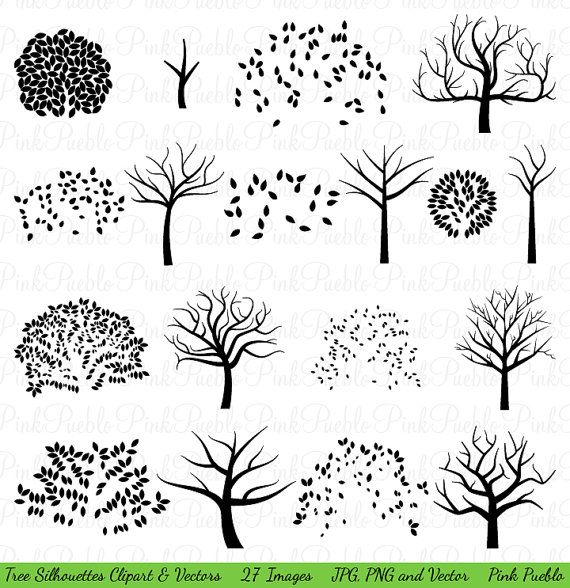 Tree Silhouette Trees Silhouette Trees Clipart Silhouette Clipart    