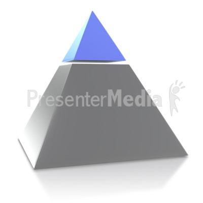 Two Point Pyramid   Education And School   Great Clipart For    