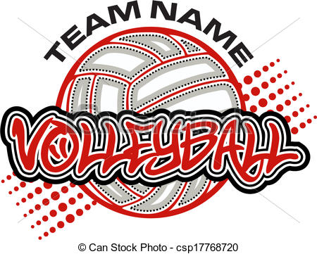 Vector Illustration Of Volleyball Design Csp17768720   Search Clipart