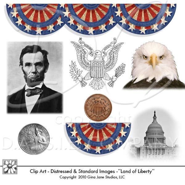Vintage Photos Clipart Clip Art 4th Of July July 4th Paper Crafts