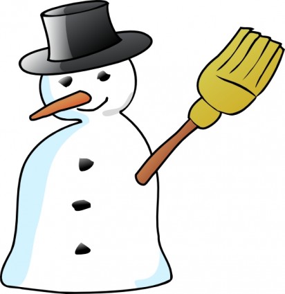 Vintage Snowman Clipart   Clipart Best