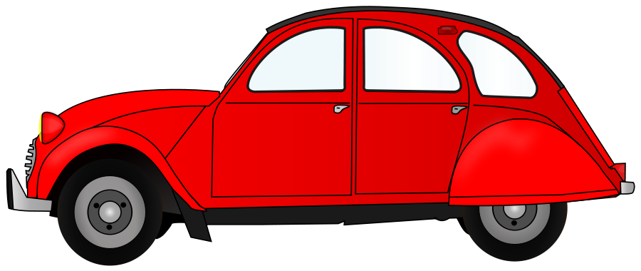2cv Red Car Clipart Vector Clip Art Online Royalty Free Design