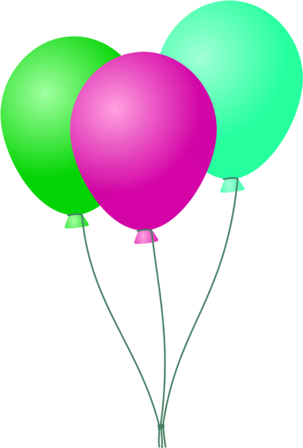 Balloons Vector Clip Art