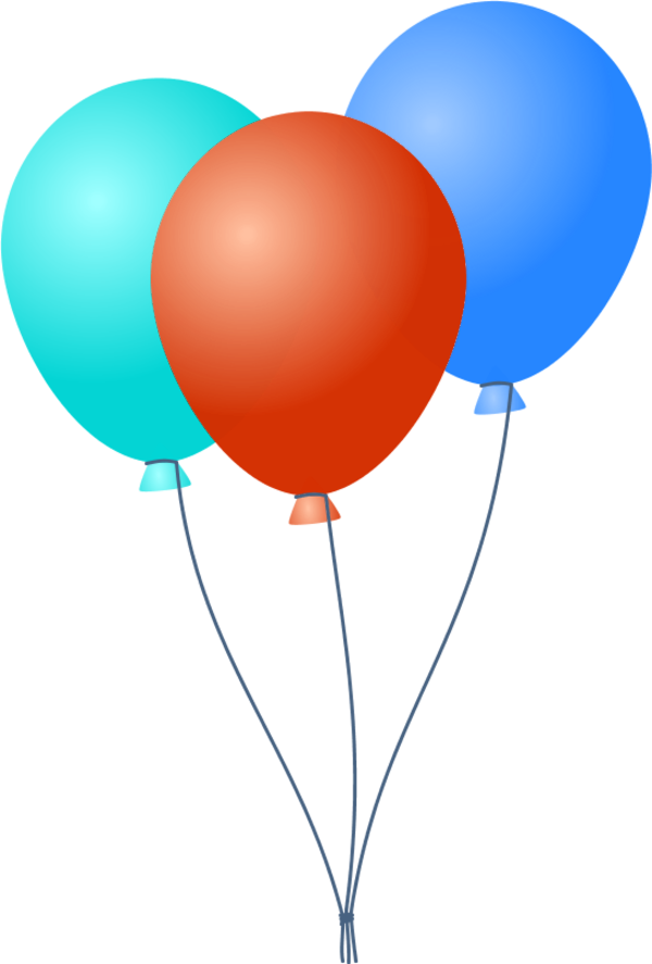 Balloons Vector Clip Art
