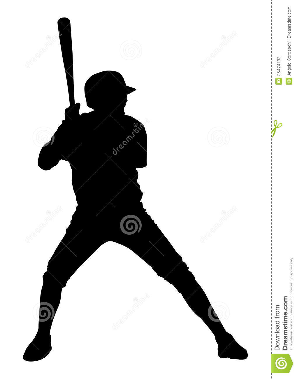Baseball Player Clipart Black And White   Clipart Panda   Free Clipart    