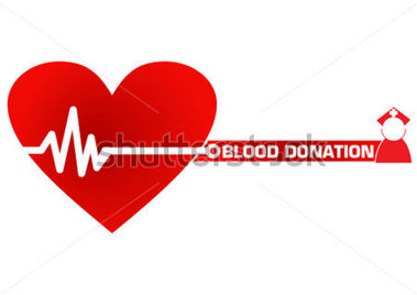 Blood Donation Concept Illustration In Vector