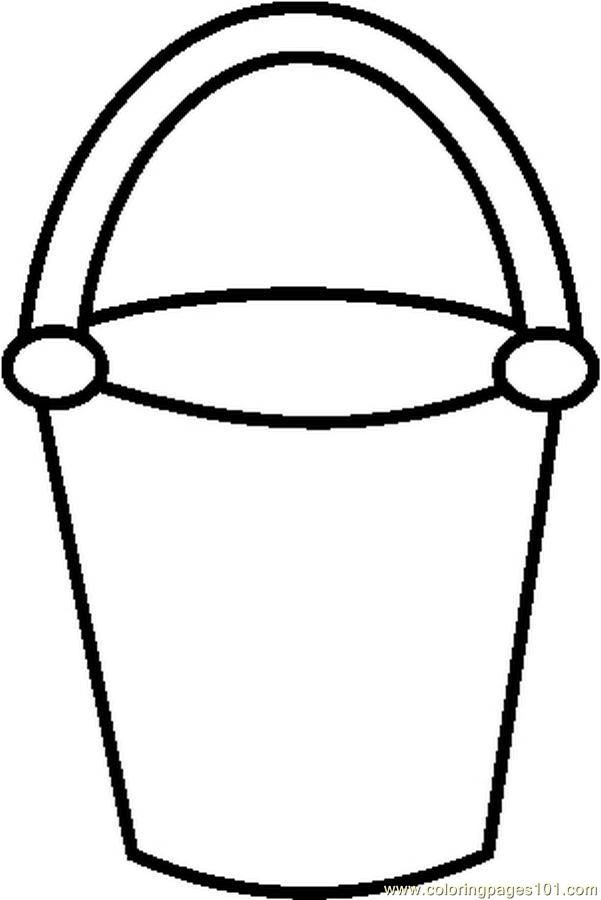 Bucket Filler Coloring Page   Az Coloring Pages