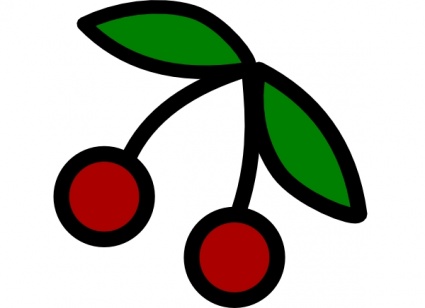 Cherries Icon Clipart   Clipart Me