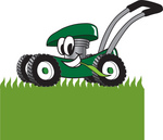 Clip Art Graphic Of A Green