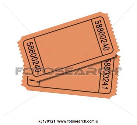 Clipart   Movie Tickets Blank  Fotosearch   Search Clip Art    