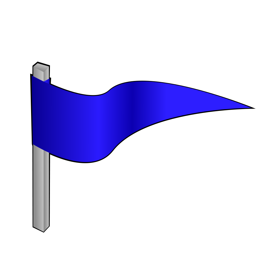 Flags Clip Art Nicubunu Simple Flag On A Pole Vector Clipart Png