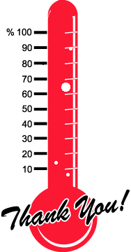 Fundraising Thermometer Printable   Clipart Panda   Free Clipart
