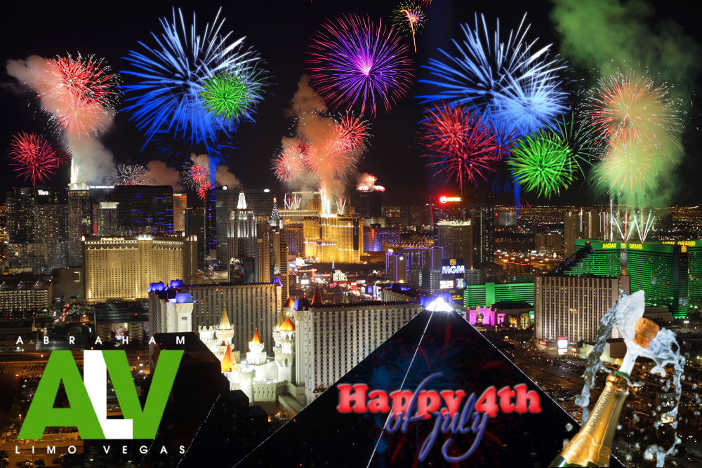 Happy 4th Of July In Las Vegas Limo Service