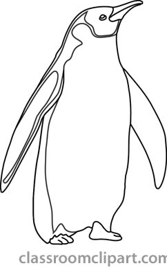 Penguin Clip Art Black And White   Clipart Panda   Free Clipart Images