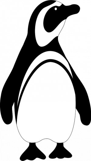 Penguin Clip Art Black And White   Clipart Panda   Free Clipart Images