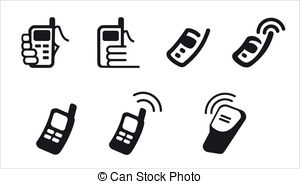 Phone Payment Vector Clipart And Illustrations