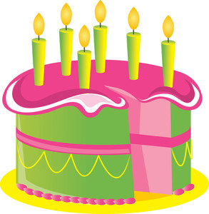Pink Birthday Cake Clipart   Clipart Panda   Free Clipart Images