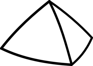 Pyramid Black And White Clip Art At Clker Com   Vector Clip Art Online    