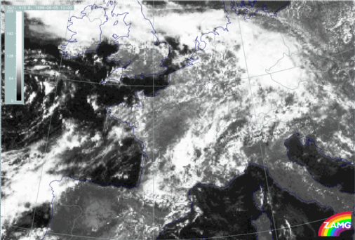 Satellite Cumulonimbus Cluster   Cloud Structure In Satellite Images