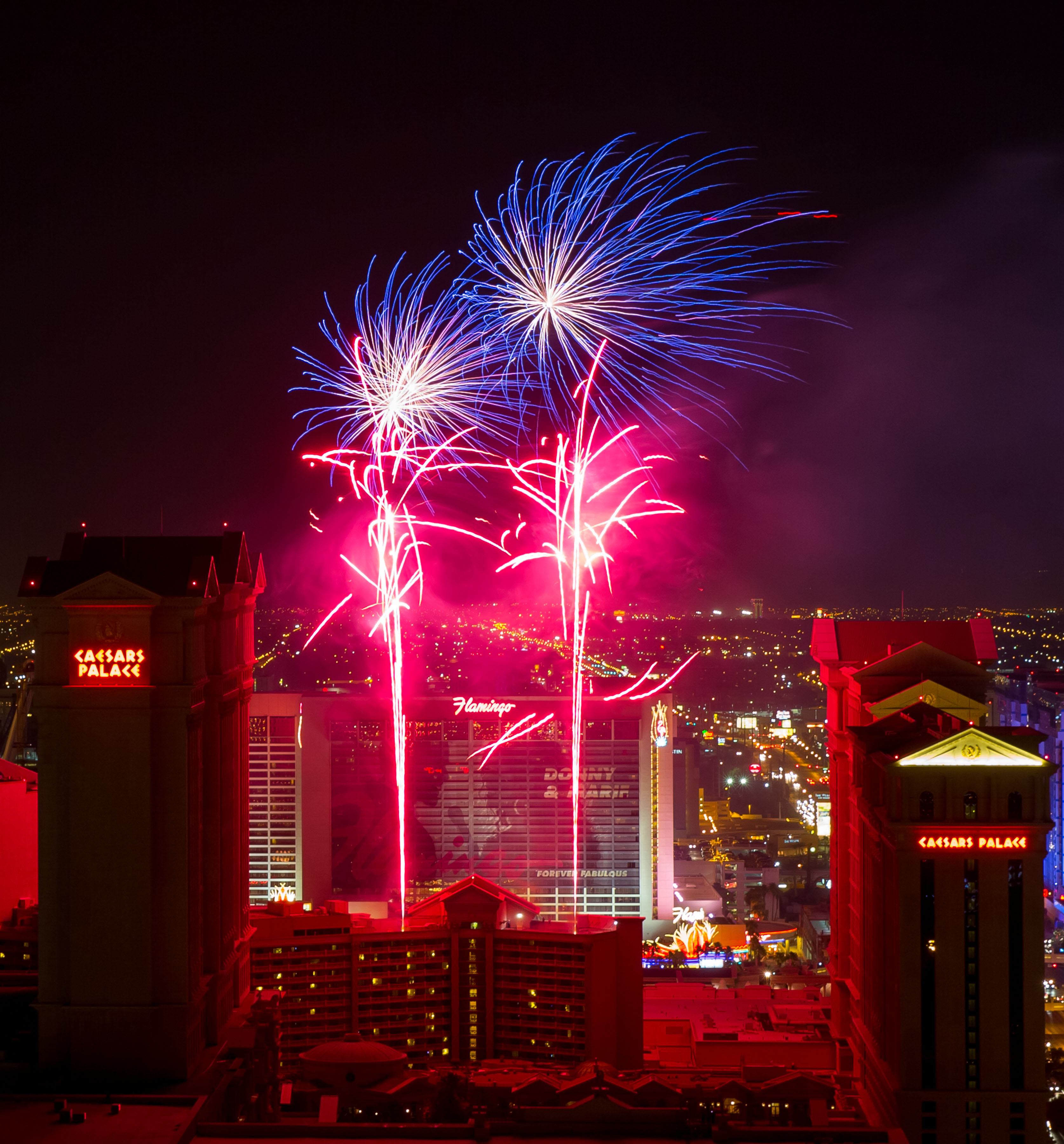 Show Caption Las Vegas Nv July 4 4th Of July Fireworks Display At    