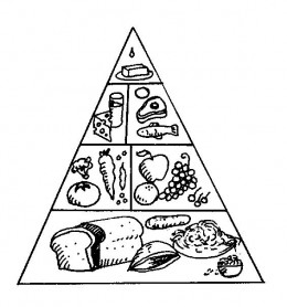 The Food Pyramid Illustrates In Grapic Form The Amount Of Our Diet