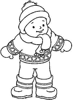 Winter Coloring Pages Fun Winter Images To Color