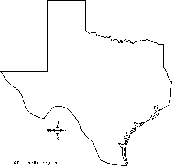 Also Printed Out This Texas Map  At 130   And We Labeled The Areas