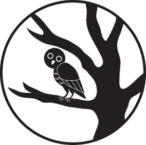 Black And White Owl Clip Art   Clipart Best