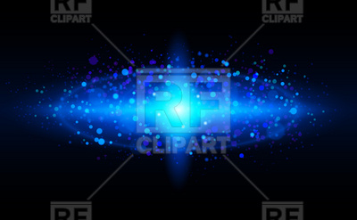 Blue Galaxy In Cosmos Download Royalty Free Vector Clipart  Eps
