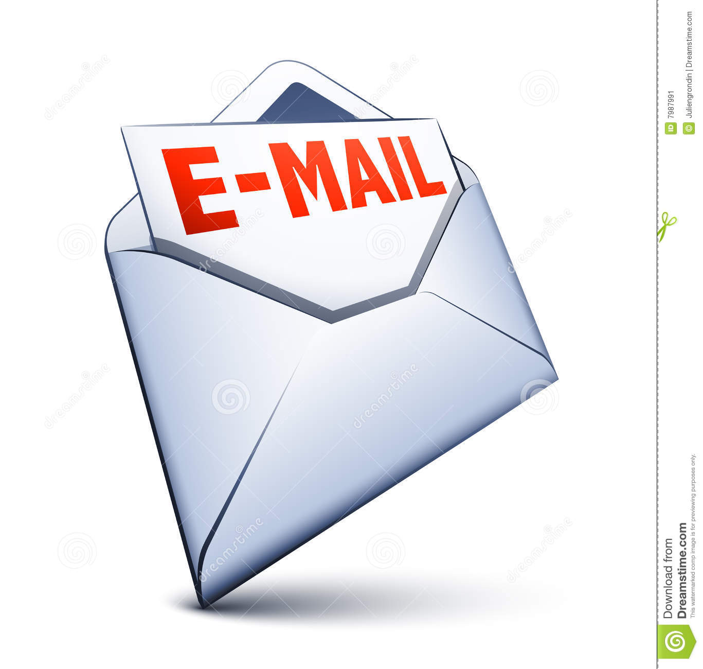 Email Icon Stock Image   Image  7987991