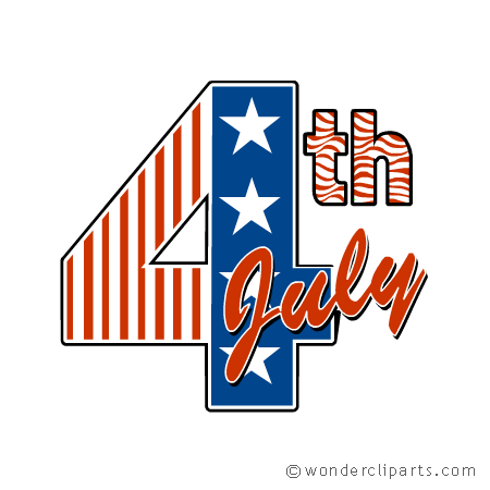 Free July 4 Clipart  