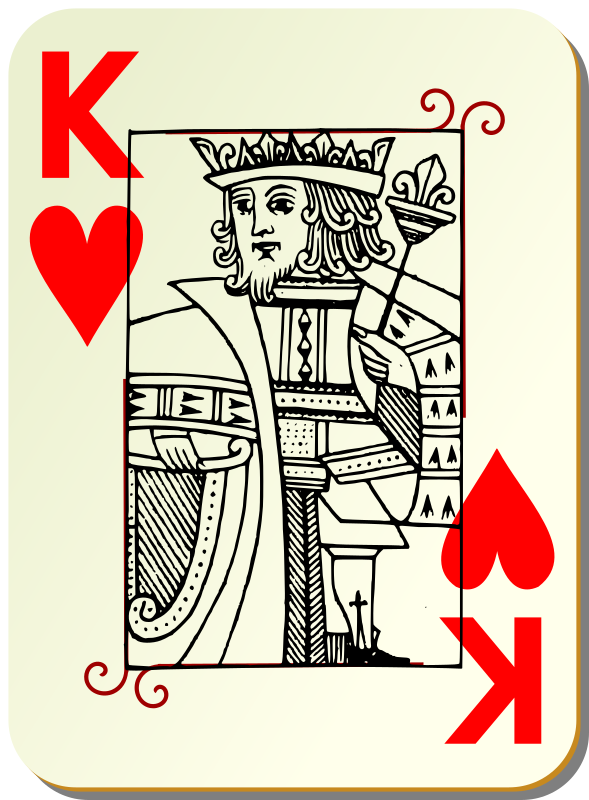 Guyenne Deck  King Of Hearts By Mariotomo   King Of Heart Remixing