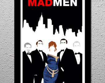 Mad Men   Original Limited Edition Art Print Poster   Don Draper