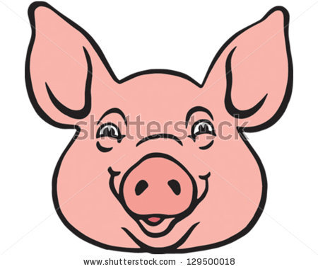 Pig Face Clipart Images