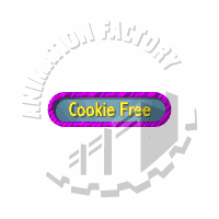 Cookie Free Button Animated Clipart