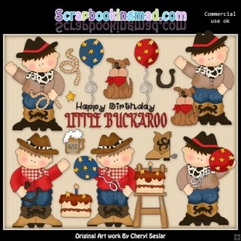 Cowboy Birthday Clipart Collection   Clip Art   Pinterest