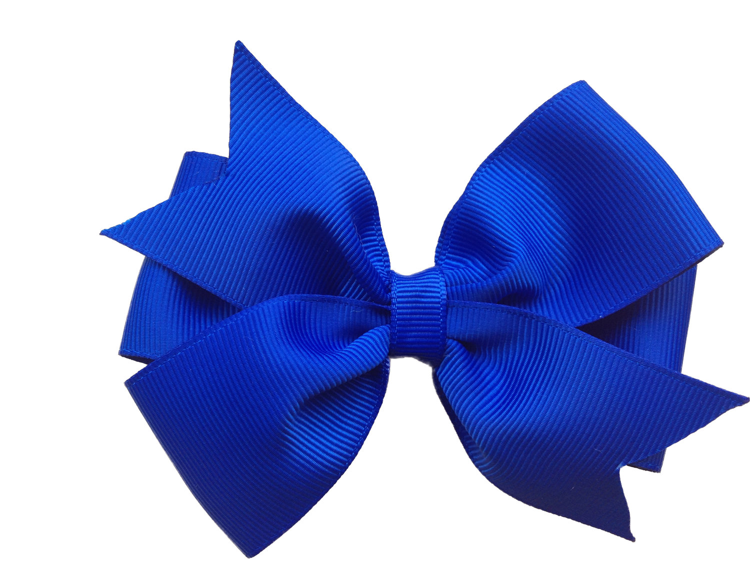Inch Blue Hair Bow Blue Bow Royal Blue Bow By Browneyedbowtique