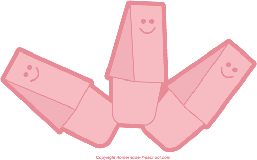 Pink Eraser Clipart Clipart Space Clipart