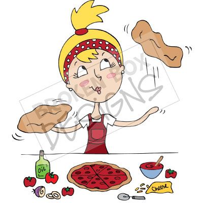 Pizza Crust Clipart Pizza Chef Toodle