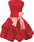 Red Dress Illustrations And Clipart