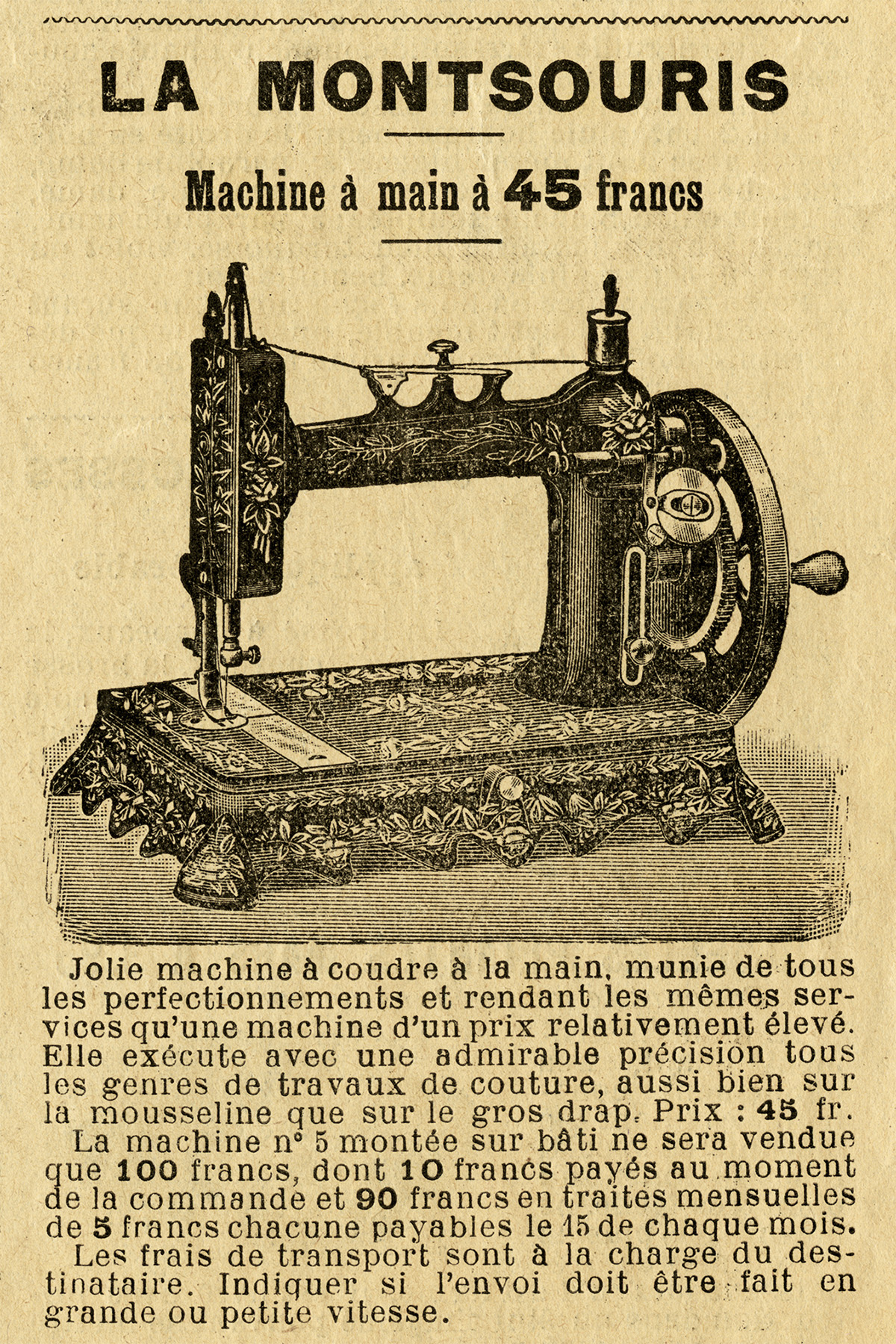 Sewing Machine Digital Clipart Sewing Old French Sewing Machine    