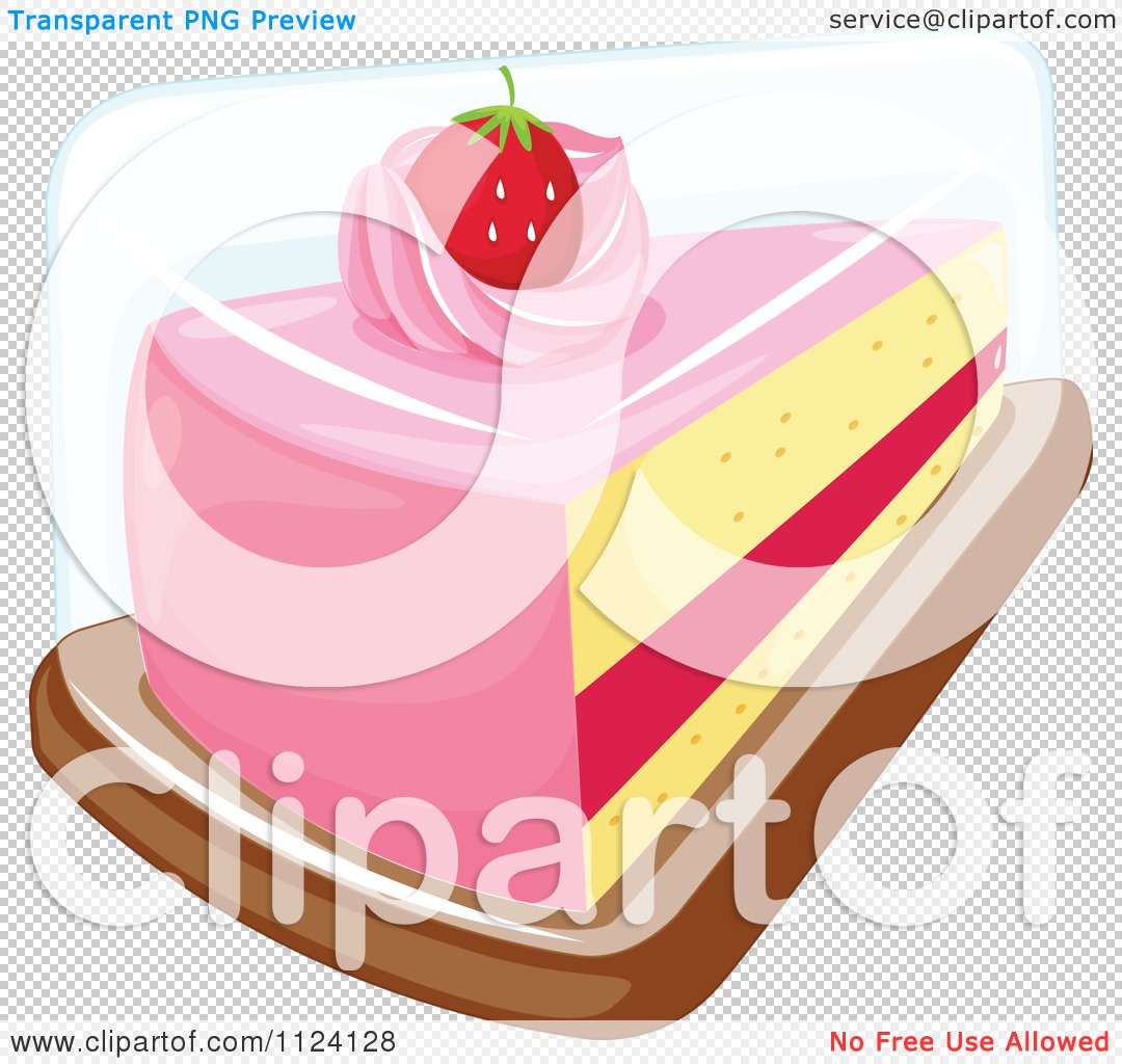     And A Strawberry In A Take Out Container   Royalty Free Vector Clipart