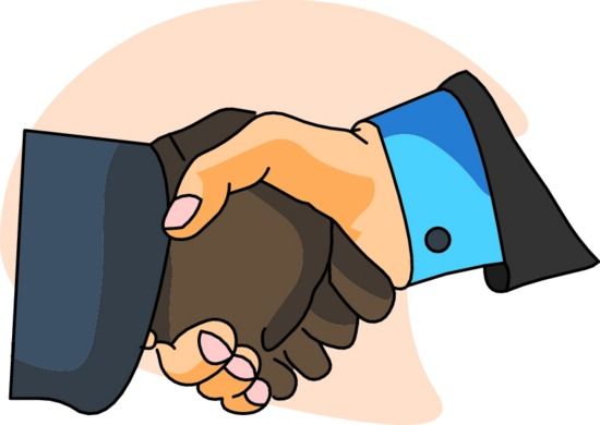 Business   Handshake 19   Classroom Clipart
