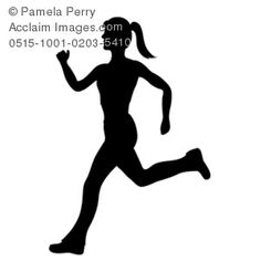 Collection Of Andmatches Art Running Woman Running Silhouette Girl