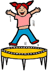 Jumping On Trampoline Clipart   Clipart Panda   Free Clipart Images